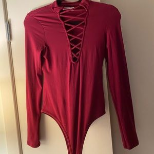 Lace up Bodysuit